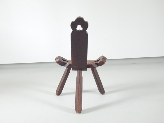 Image 1 of Tabouret tripode espagnol