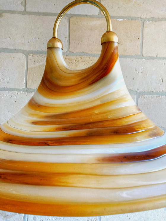 Image 1 of Lampada a sospensione vintage a spirale