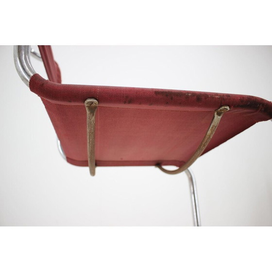 Image 1 of Vintage Bauhaus chair by Mart Sam in chrome 1930s