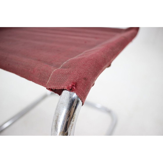 Image 1 of Vintage Bauhaus chair by Mart Sam in chrome 1930s