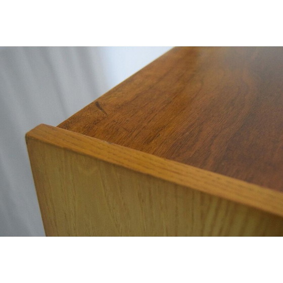 Image 1 of Vintage mahogany and glass bookcase for UP Závody, 1960