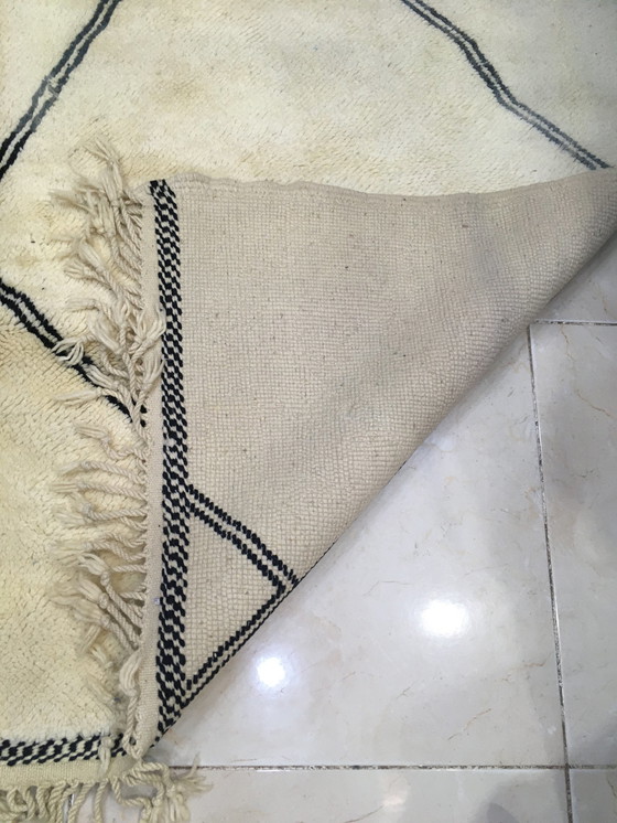 Image 1 of Exceptional Moroccan Berber M'rirt rug