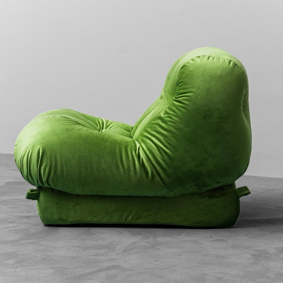 Image 1 of Green Nuvolone armchair by Rino Maturi for Mimo, 1970s