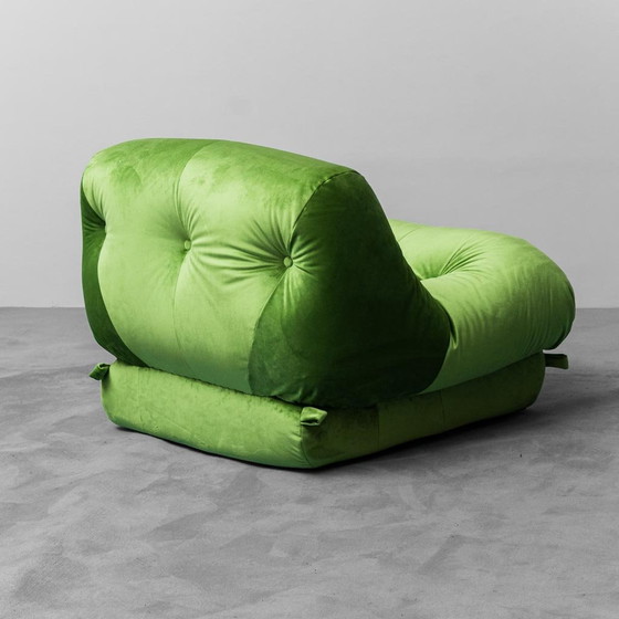 Image 1 of Green Nuvolone armchair by Rino Maturi for Mimo, 1970s