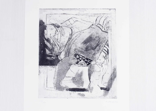 Lithographie de Peter Stettler 1973