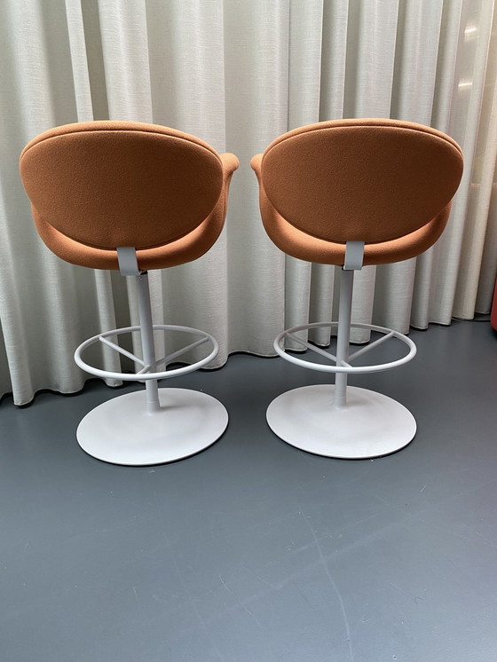 Image 1 of 2x Artifort Little Tulip bar chair by Pierre Paulin