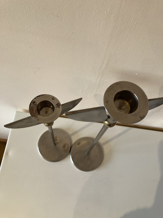 Image 1 of 2x candelieri vintage