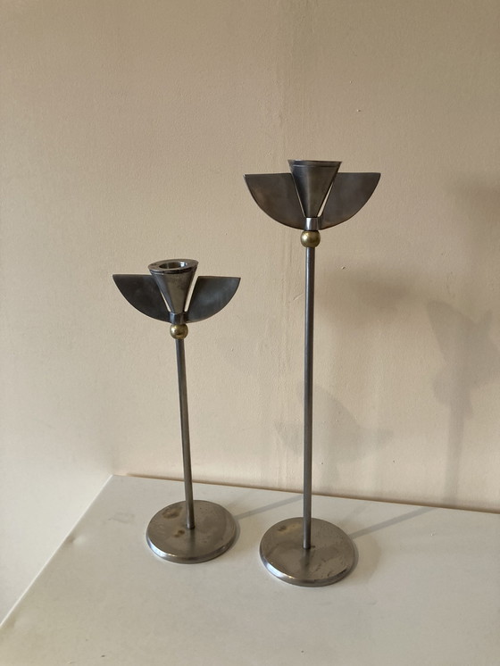 Image 1 of 2x candelieri vintage