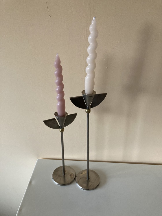 Image 1 of 2x candelieri vintage