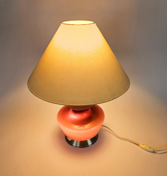 Image 1 of Table lamp - Mortsel & Glasfabriek De Rupel N.V. - Boom - Belgium - 70's