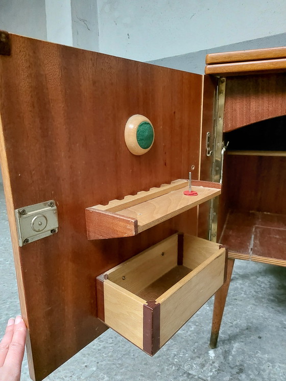 Image 1 of Mid-century sewing cabinet/hall cabinet