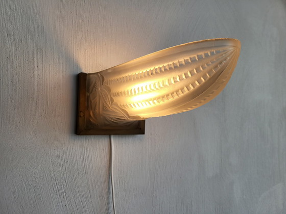 Image 1 of 2x French Art deco wall lamps