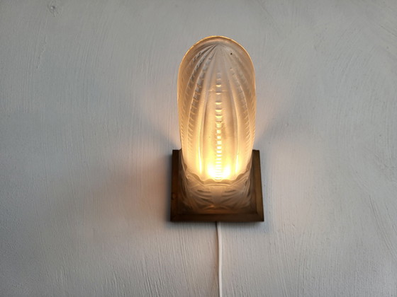 Image 1 of 2x French Art deco wall lamps