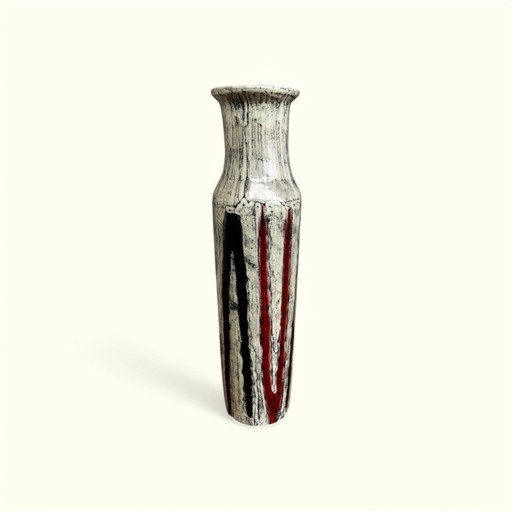 Vintage Ceramic Vase - László Illés