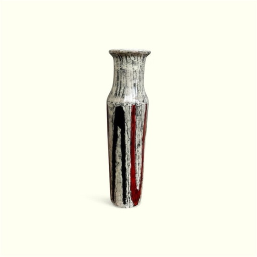Vintage Ceramic Vase - László Illés