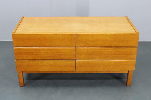 1970S Wooden Chest Of Drawers, Czechoslovakia 