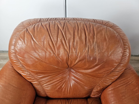 Image 1 of 70'S Club Armchairs In Leather