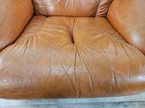 Image 1 of 70'S Club Armchairs In Leather