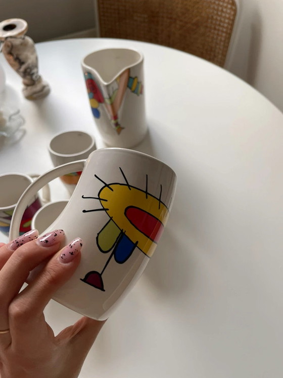 Image 1 of Set de mugs colorés