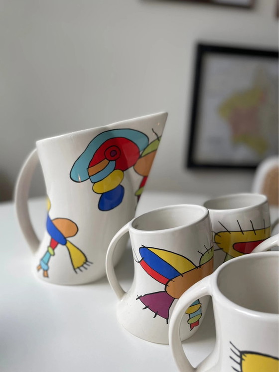 Image 1 of Set de mugs colorés