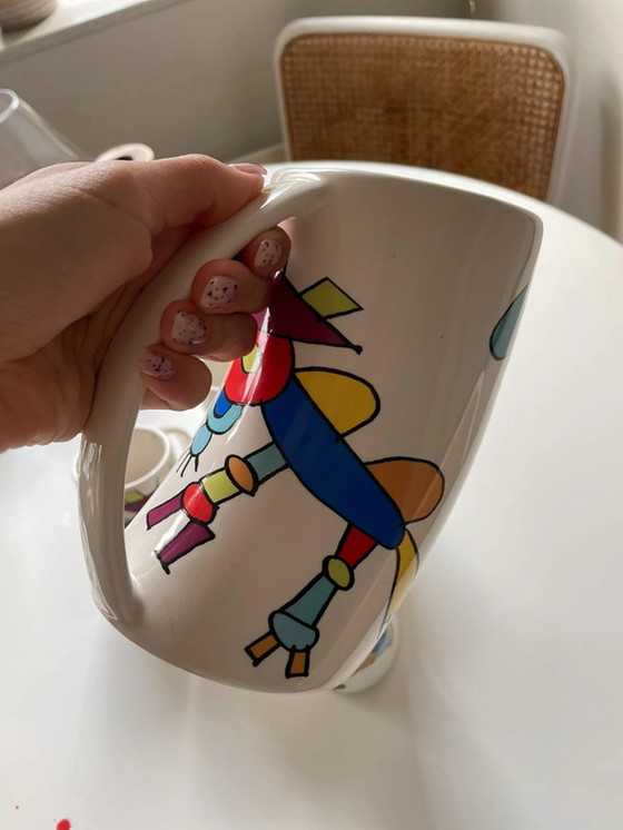 Image 1 of Set de mugs colorés