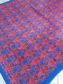 Tappeto vintage rosso blu 287x206,5 cm