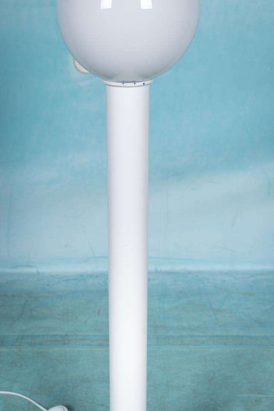 Image 1 of Space age 70s floor lamp glass, minimalist large globe lamp