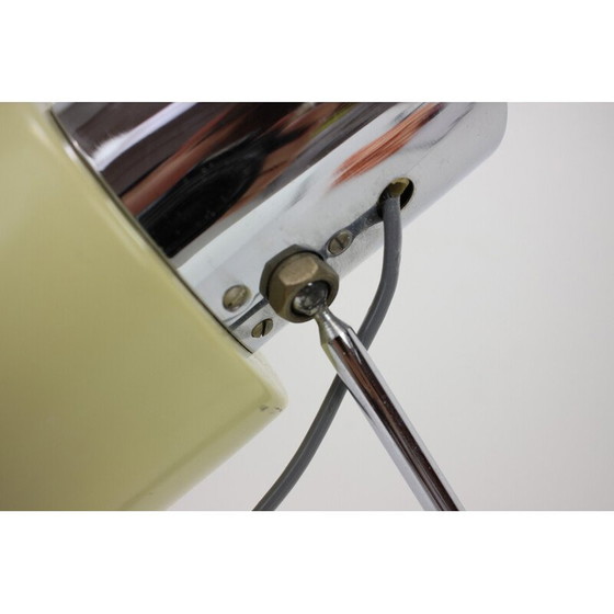 Image 1 of Vintage metal and chrome table lamp for Napako, Czechoslovakia 1960