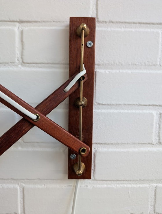 Image 1 of Vintage Scissor Lamp