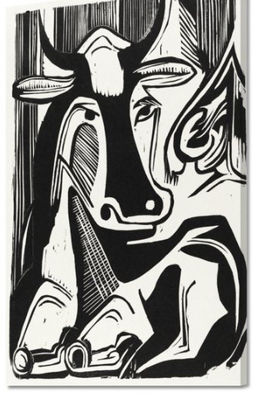 Image 1 of Ernst Kirchner ---Lying Cow