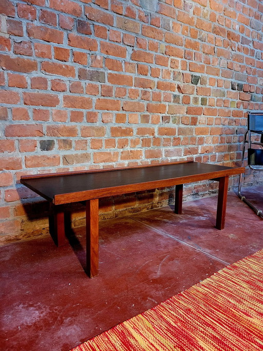 Vintage Midcentury Wood Coffee Table 1960s