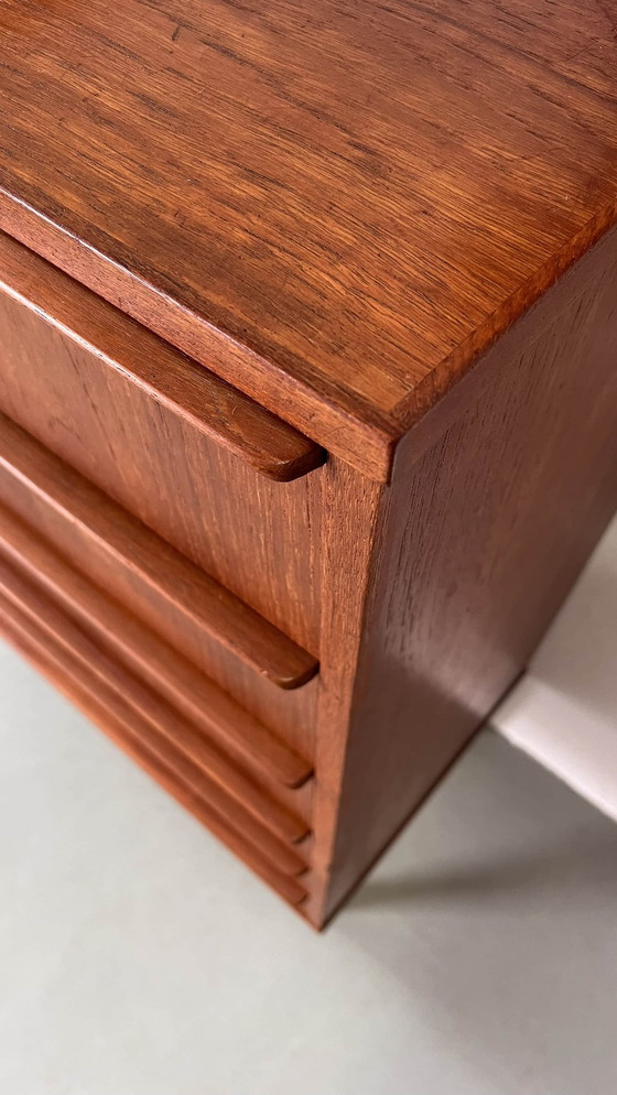 Image 1 of Danish chest of drawers in teak