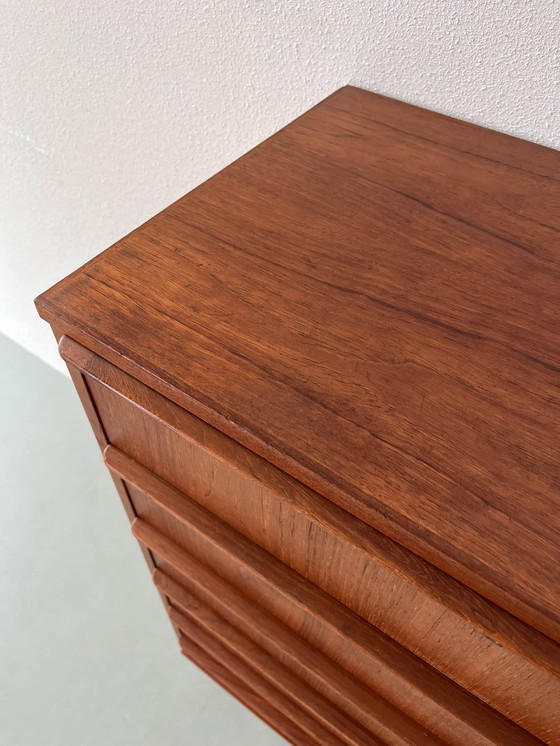 Image 1 of Danish chest of drawers in teak