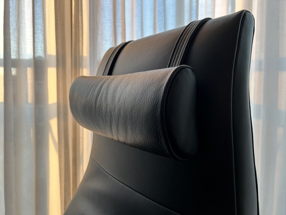 Image 1 of Jori Recliner In Lipano Leather Black Edition