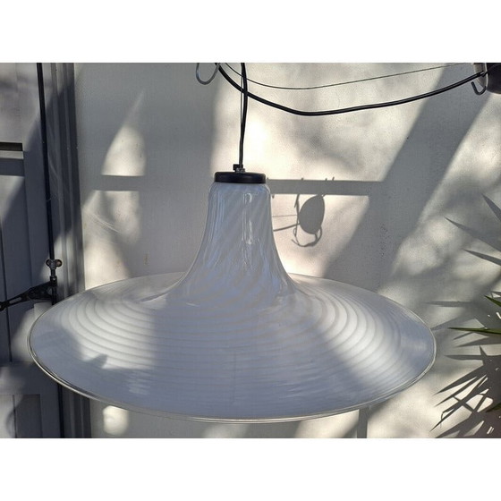 Image 1 of Vintage Murano glass pendant lamp, 1960s