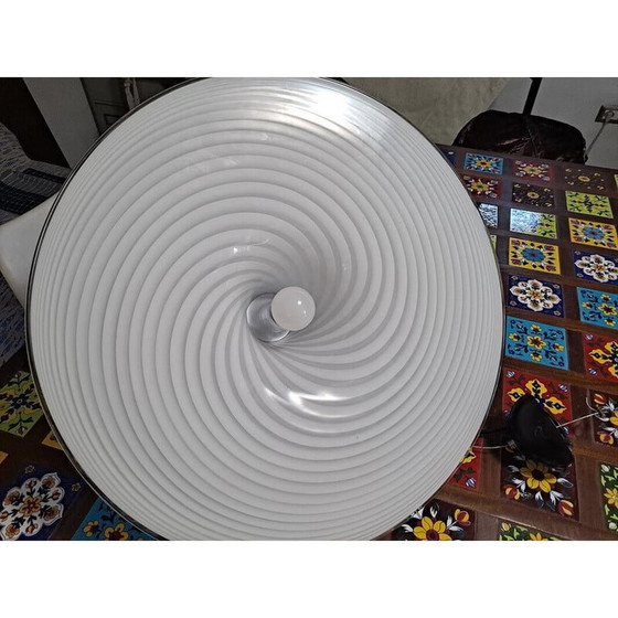 Image 1 of Vintage Murano glass pendant lamp, 1960s