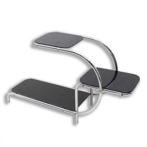 Vintage Bauhaus plant stand model 715 by Emile Guillot, 1930s