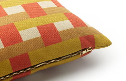 Fest Stripes & Checks Cushion 45 X 45