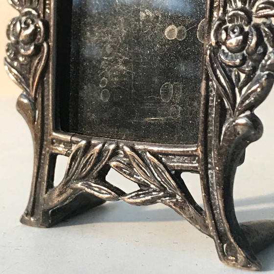 Image 1 of Mini Silver-plated Stand Photo Frame