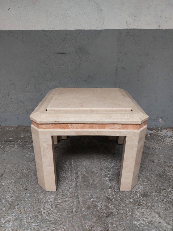 Image 1 of Table basse Traventine