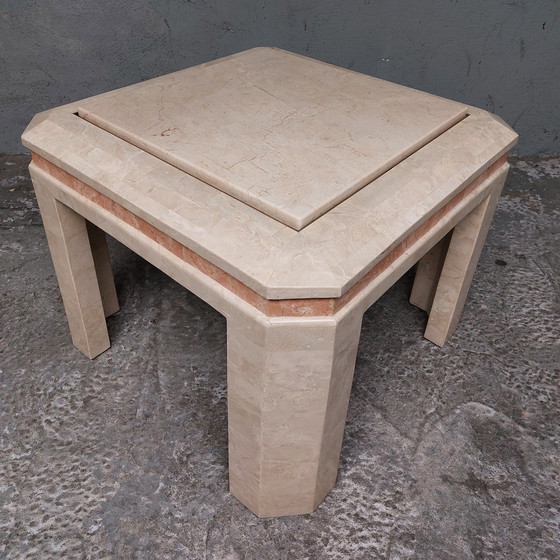 Image 1 of Table basse Traventine