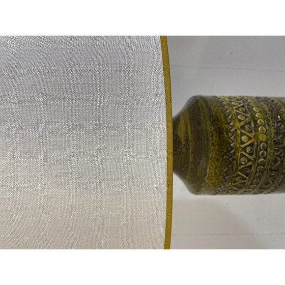 Image 1 of Vintage Bitossi desk lamp in green ceramic, Italy