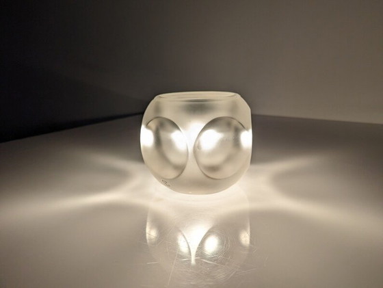 Image 1 of Ice Cube Crystal Table Lamp By Peill & Putzler