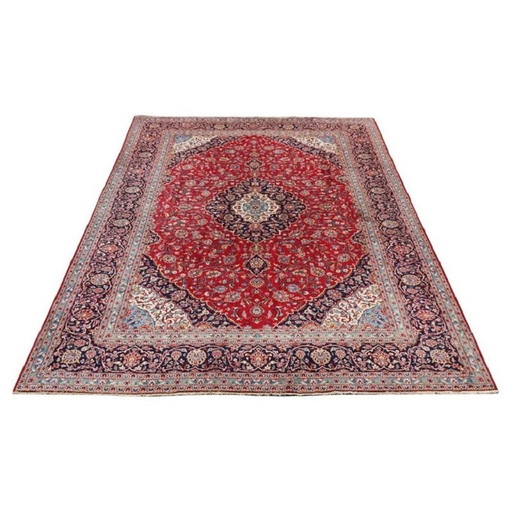 Large Kashan Persian Rug Cm 357 X Cm 485