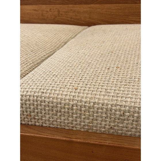 Image 1 of Vintage sofa bed L09 in solid elmwood by Pierre Chapo, France 1960