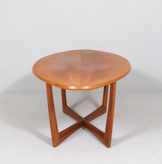 Image 1 of Elliptical/oval coffee table by Kondor Möbel, Germany, 1960s