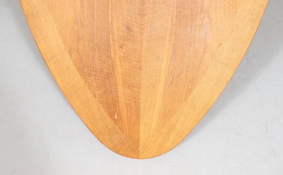 Image 1 of Elliptical/oval coffee table by Kondor Möbel, Germany, 1960s