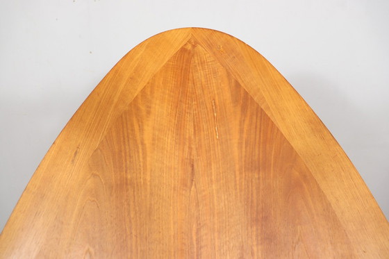 Image 1 of Elliptical/oval coffee table by Kondor Möbel, Germany, 1960s