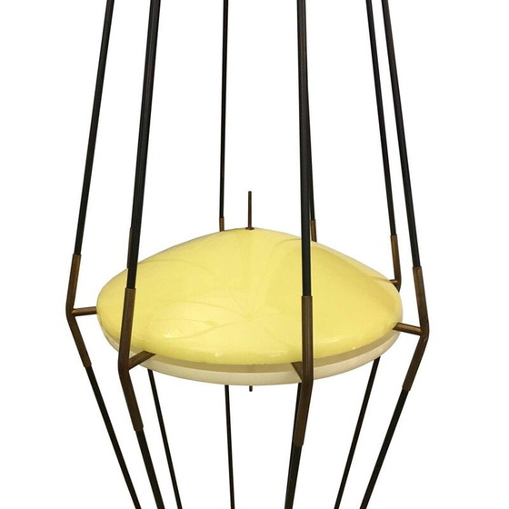 Image 1 of Lampada da terra vintage "Siluro" di Angelo Lelli ed Ettore Sottsass per Arredoluce, Italia 1957