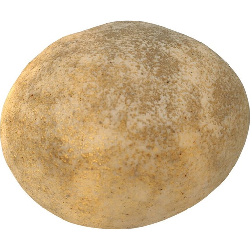 Lampada da tavolo vintage in fibra di vetro Galet di André Cazenave, Francia